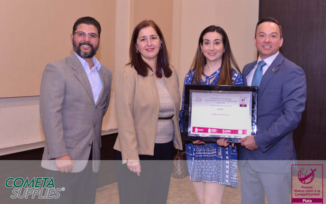 Recibe Cometa Supplies el Premio Nuevo León a la Competitividad 2019
